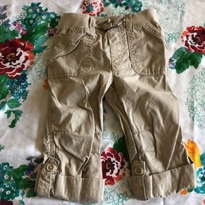 3T toddler khaki capris from The Children’s Place